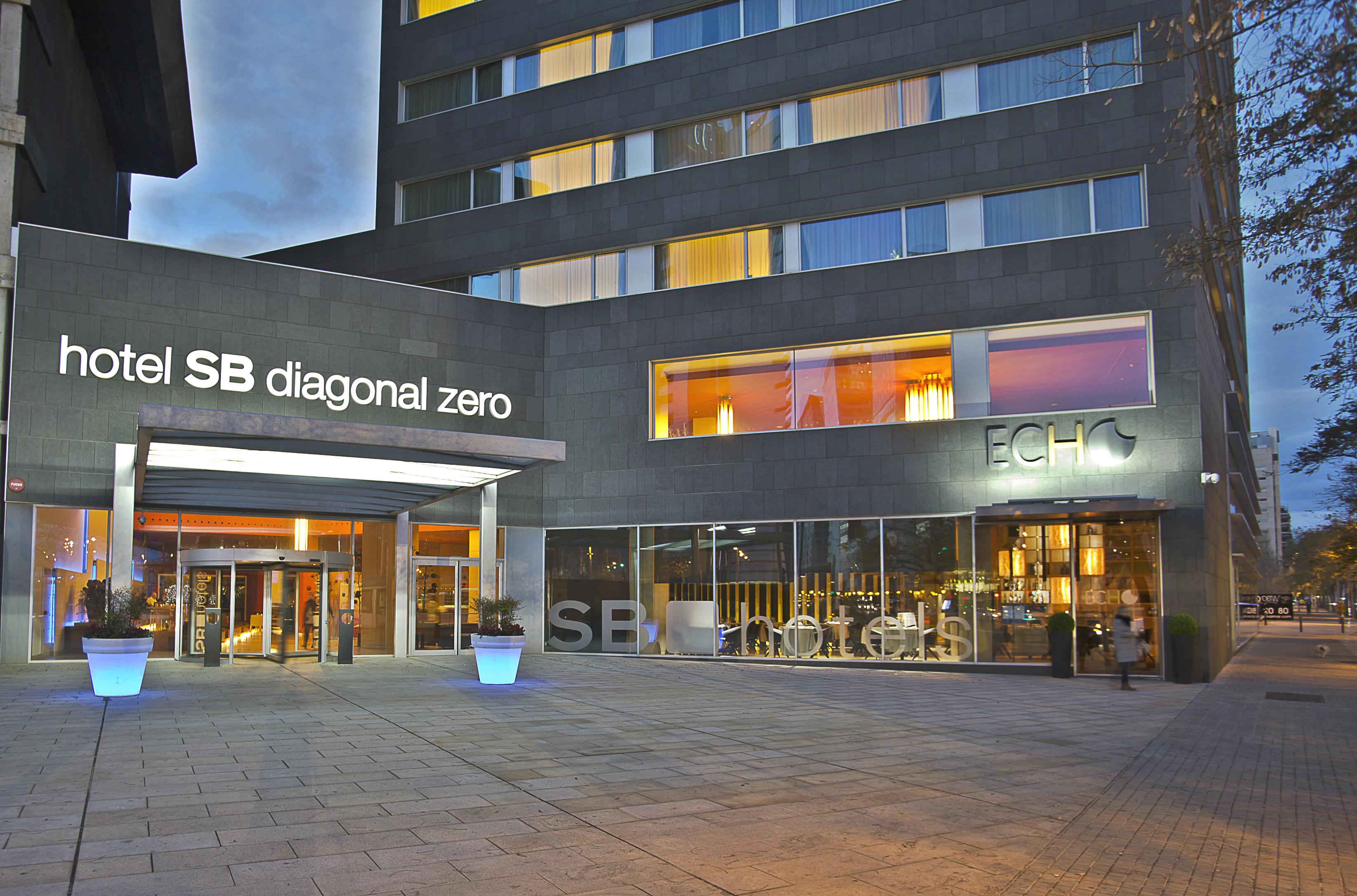 Hotel Sb Diagonal Zero 4 Sup Barcelona Exterior foto